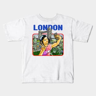 LONDON Zombie Apocalypse Kids T-Shirt